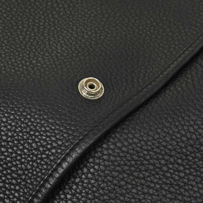 Hermes 2010 Black Taurillon Clemence Evelyne 3 41 TGM Shoulder Bag