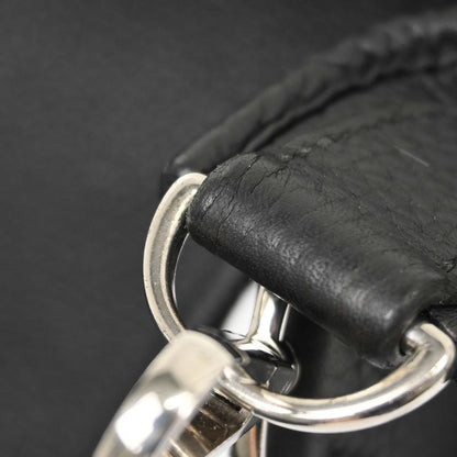 Hermes 2010 Black Taurillon Clemence Evelyne 3 41 TGM Shoulder Bag