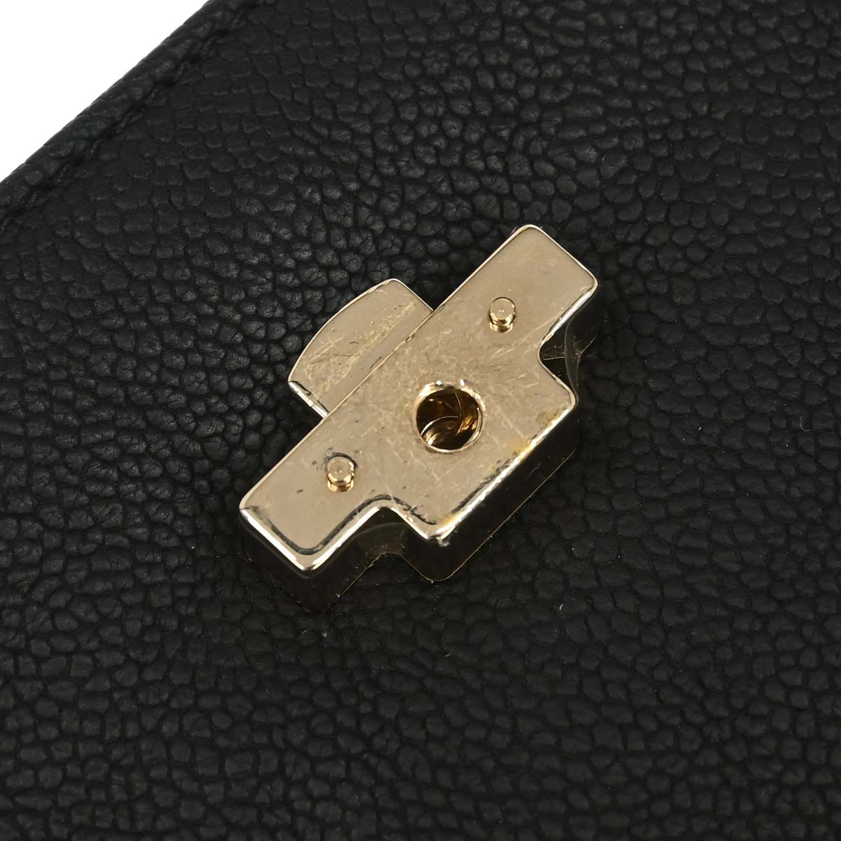 Chanel 2017 Black Caviar Skin Coco Cuba 2way Shoulder Handbag