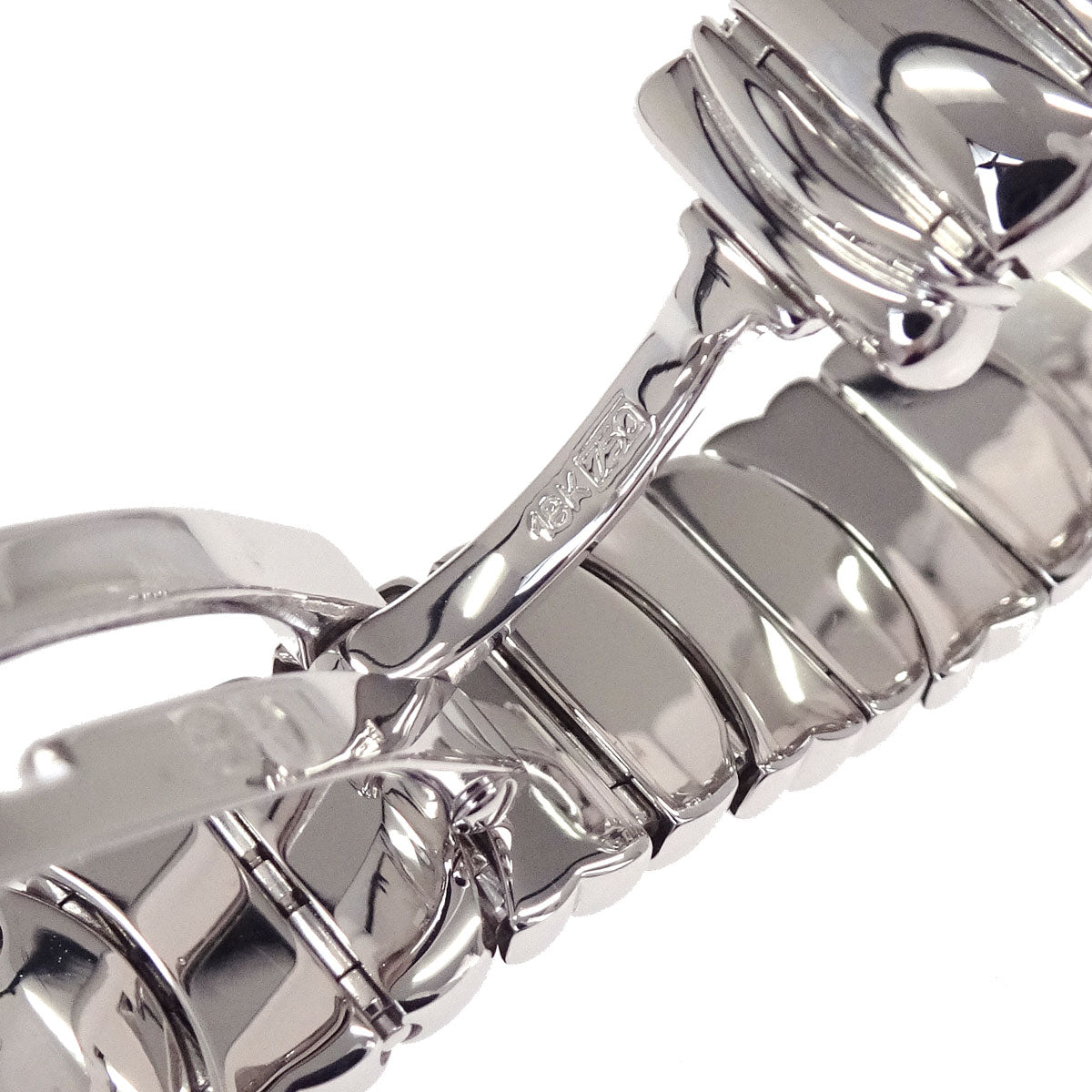 Cartier Mini Baignoire 18mm Ref.2369 Quartz Watch 18KWG Diamond
