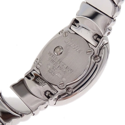 Cartier Mini Baignoire 18mm Ref.2369 Quartz Watch 18KWG Diamond