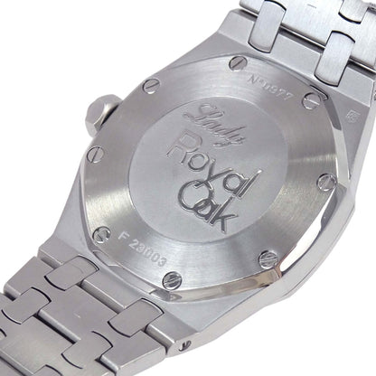 Audemars Piguet Royal Oak 33mm Ref.67600ST Quartz Watch SS Light Blue