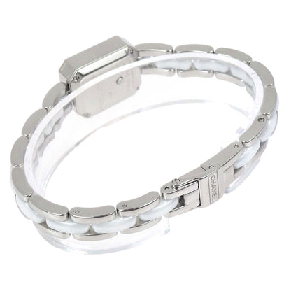 Chanel Premiere 15mm H2132 Quartz Watch Ceramic SS Diamond
