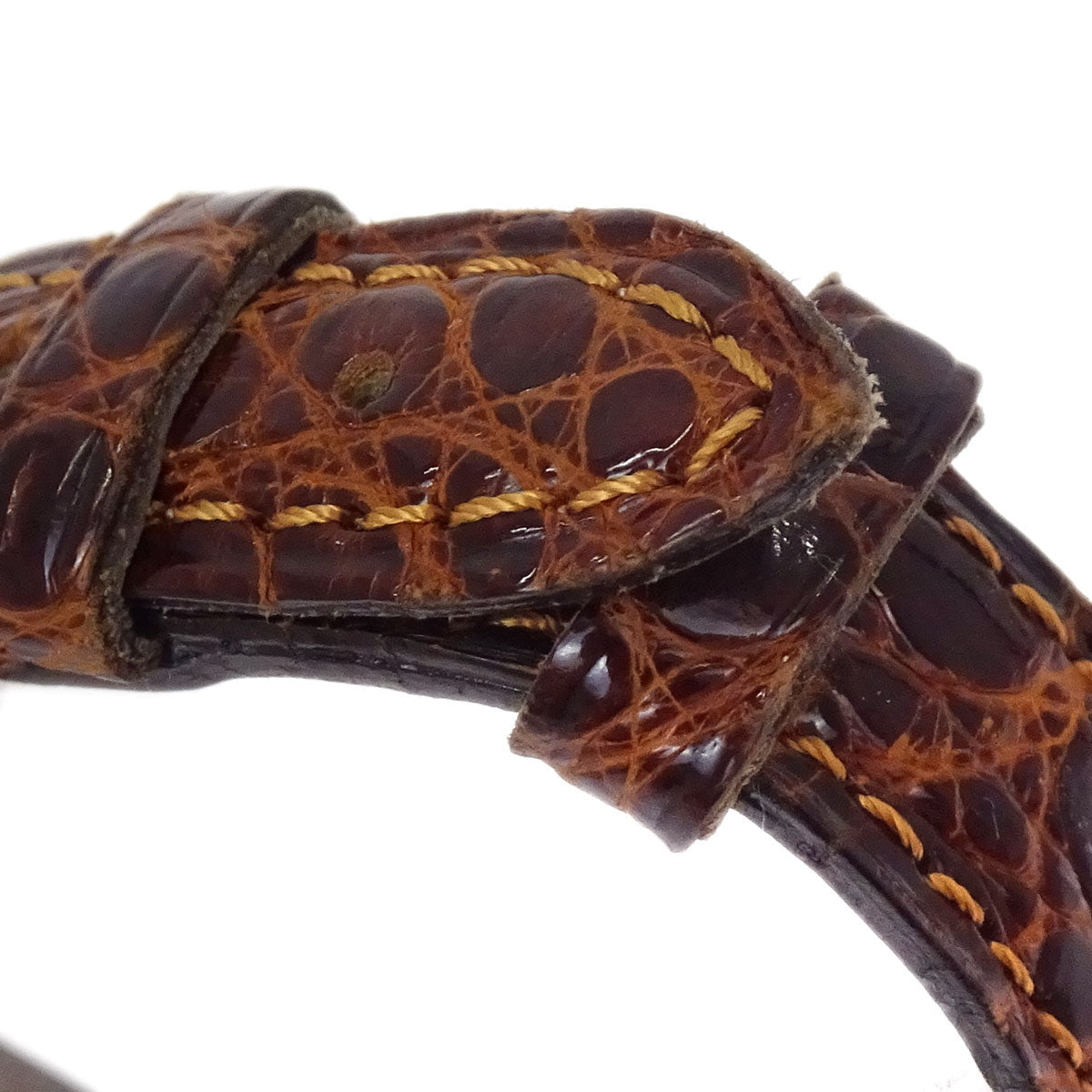 Cartier * Must Vendome Vermeil 22mm Ref.W1002253 Watch SV925 Crocodile