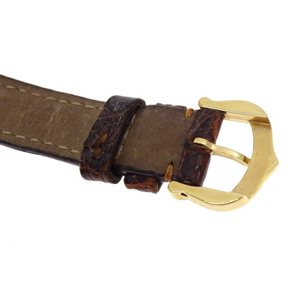 Cartier * Must Vendome Vermeil 22mm Ref.W1002253 Watch SV925 Crocodile