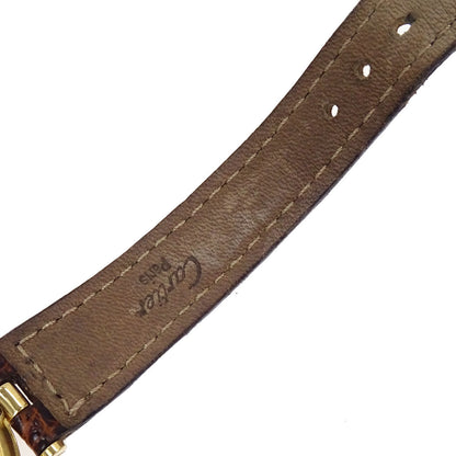 Cartier * Must Vendome Vermeil 22mm Ref.W1002253 Watch SV925 Crocodile