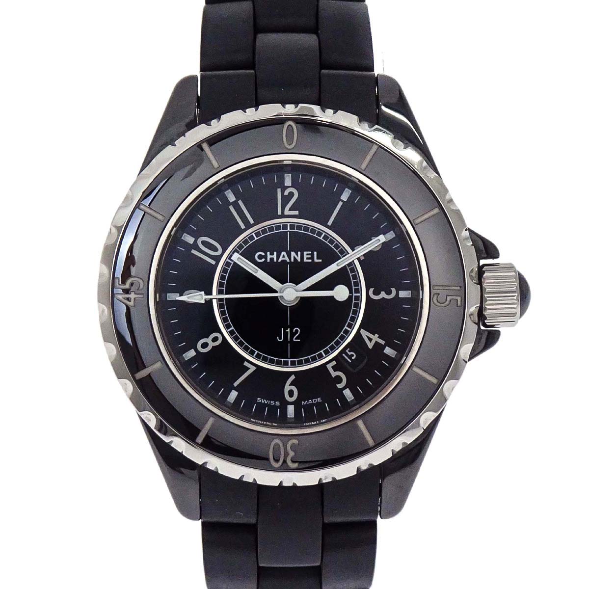 Chanel J12 33mm Ref.H0681 Quartz Watch Ceramic Black