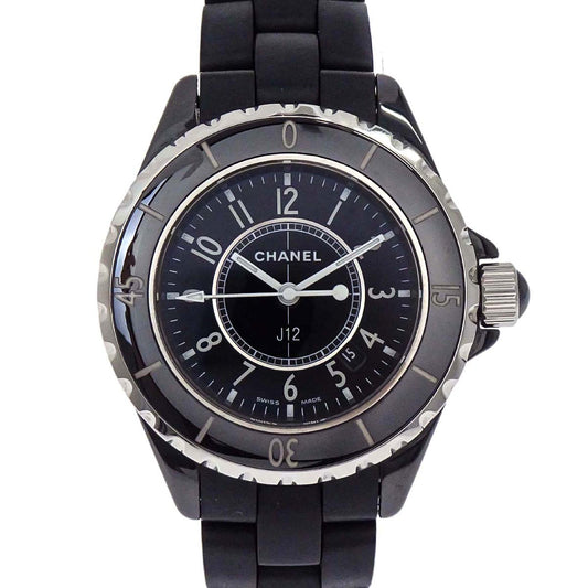 Chanel J12 33mm Ref.H0681 Quartz Watch Ceramic Black