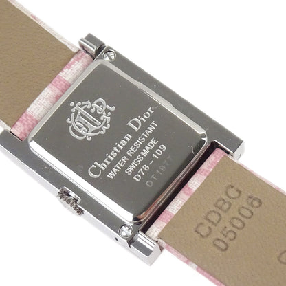 Christian Dior D78-109 Malice Watch SS Trotter Quartz
