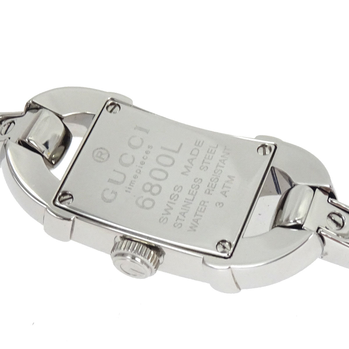 Gucci 6800L Quartz Watch SS #S