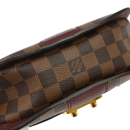 Louis Vuitton 2017 Damier Wight Chain Shoulder Bag N64420