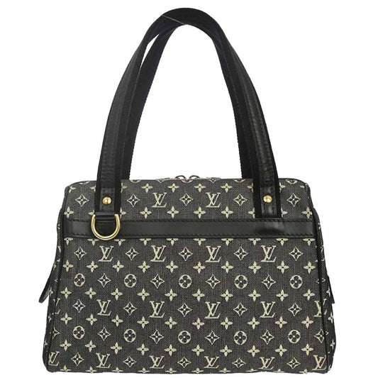 Louis Vuitton 2005 Black Monogram Mini Josephine PM Handbag M92049