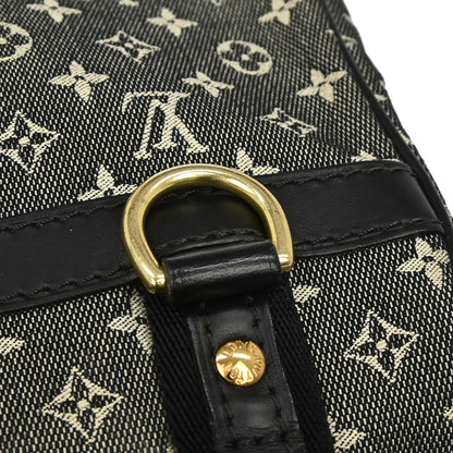 Louis Vuitton 2005 Black Monogram Mini Josephine PM Handbag M92049