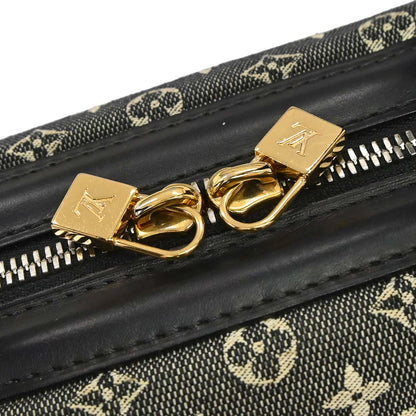 Louis Vuitton 2005 Black Monogram Mini Josephine PM Handbag M92049