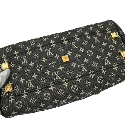 Louis Vuitton 2005 Black Monogram Mini Josephine PM Handbag M92049