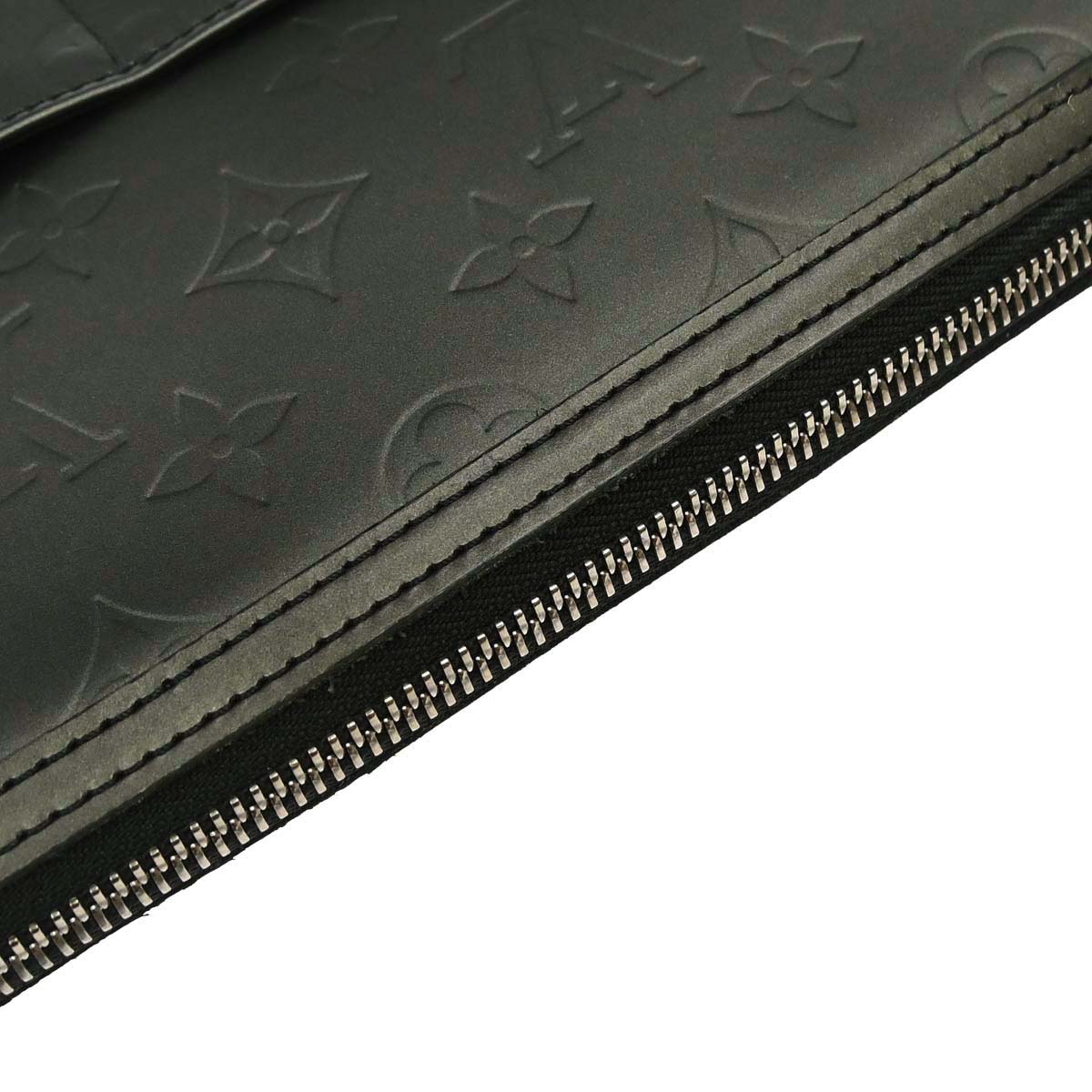 Louis Vuitton 2003 Black Monogram Mat Sutter Handbag M55165