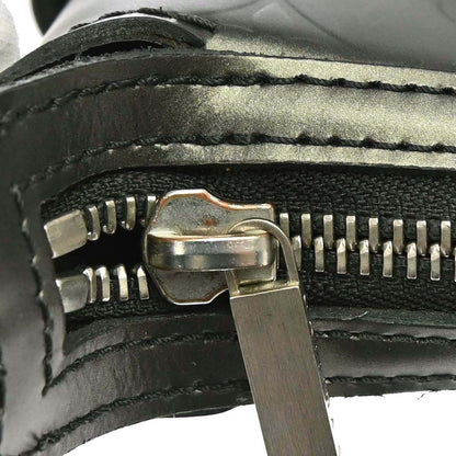 Louis Vuitton 2003 Black Monogram Mat Sutter Handbag M55165