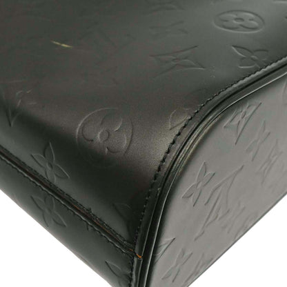 Louis Vuitton 2003 Black Monogram Mat Sutter Handbag M55165