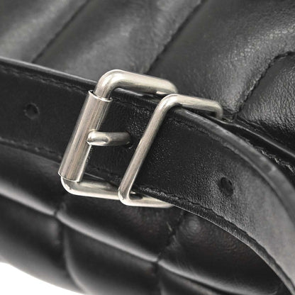 Saint Laurent Black Leather Loulou Backpack