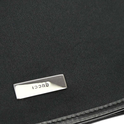 Gucci Black Satin Handbag