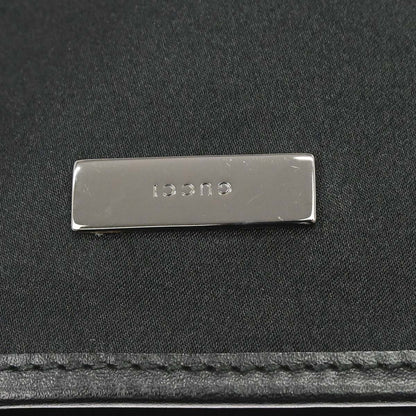 Gucci Black Satin Handbag