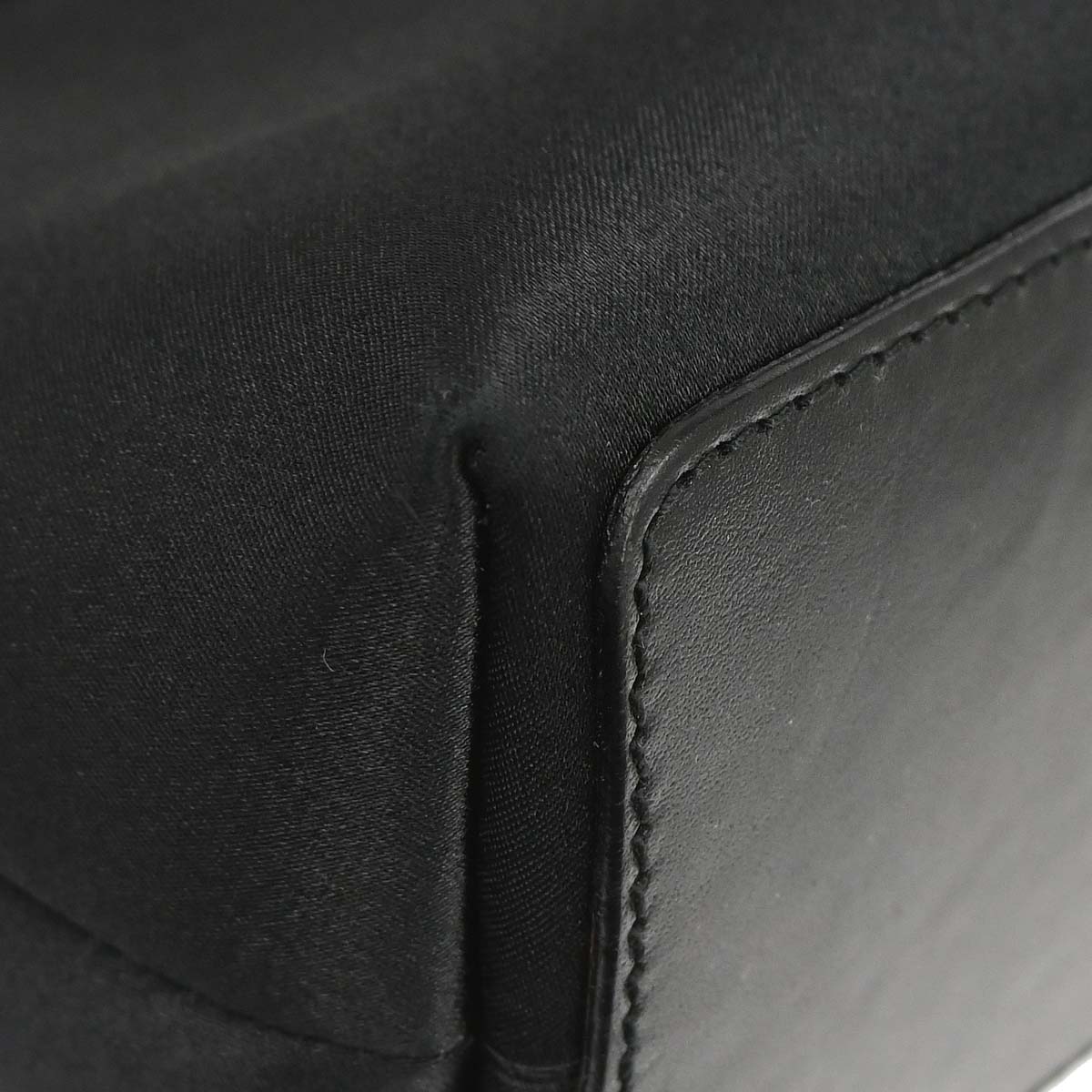 Gucci Black Satin Handbag