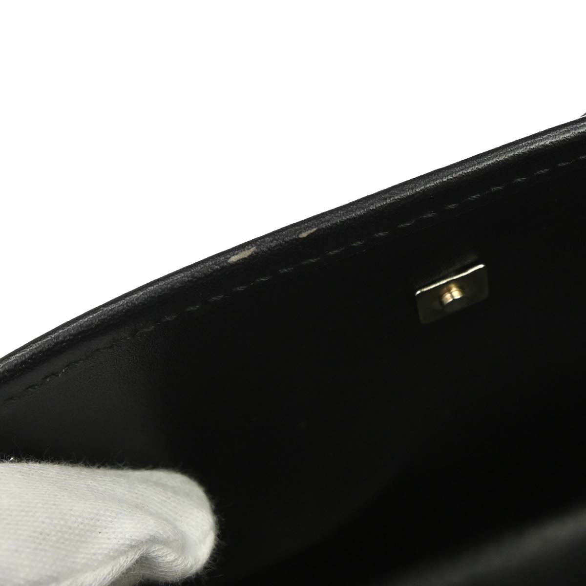 Gucci Black Satin Handbag