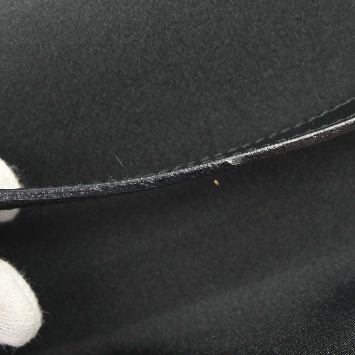 Gucci Black Satin Handbag