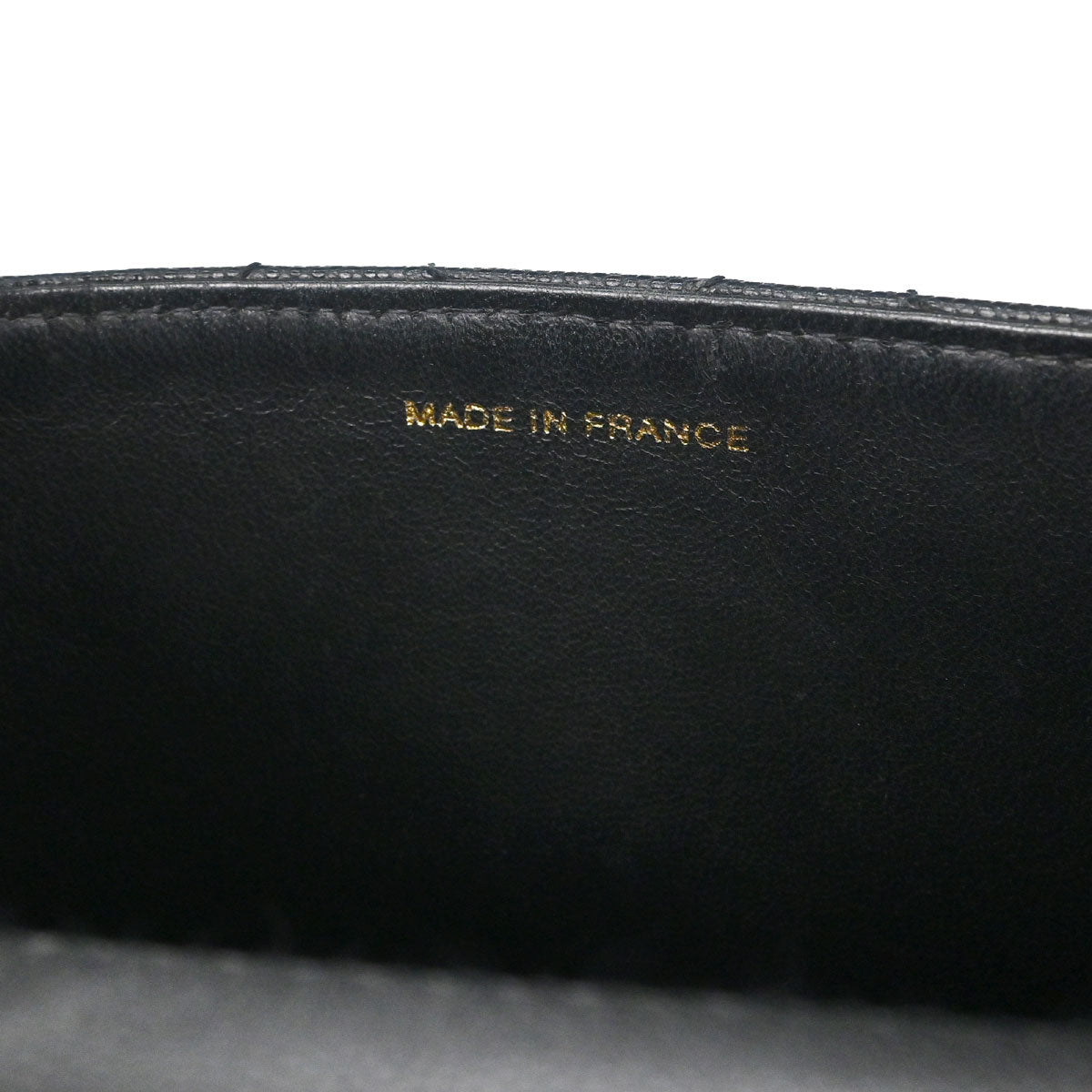 Chanel 1997-1999 Black Caviar Skin Shoulder Bag