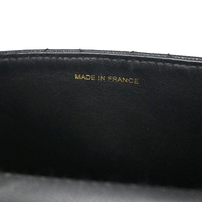 Chanel 1997-1999 Black Caviar Skin Shoulder Bag