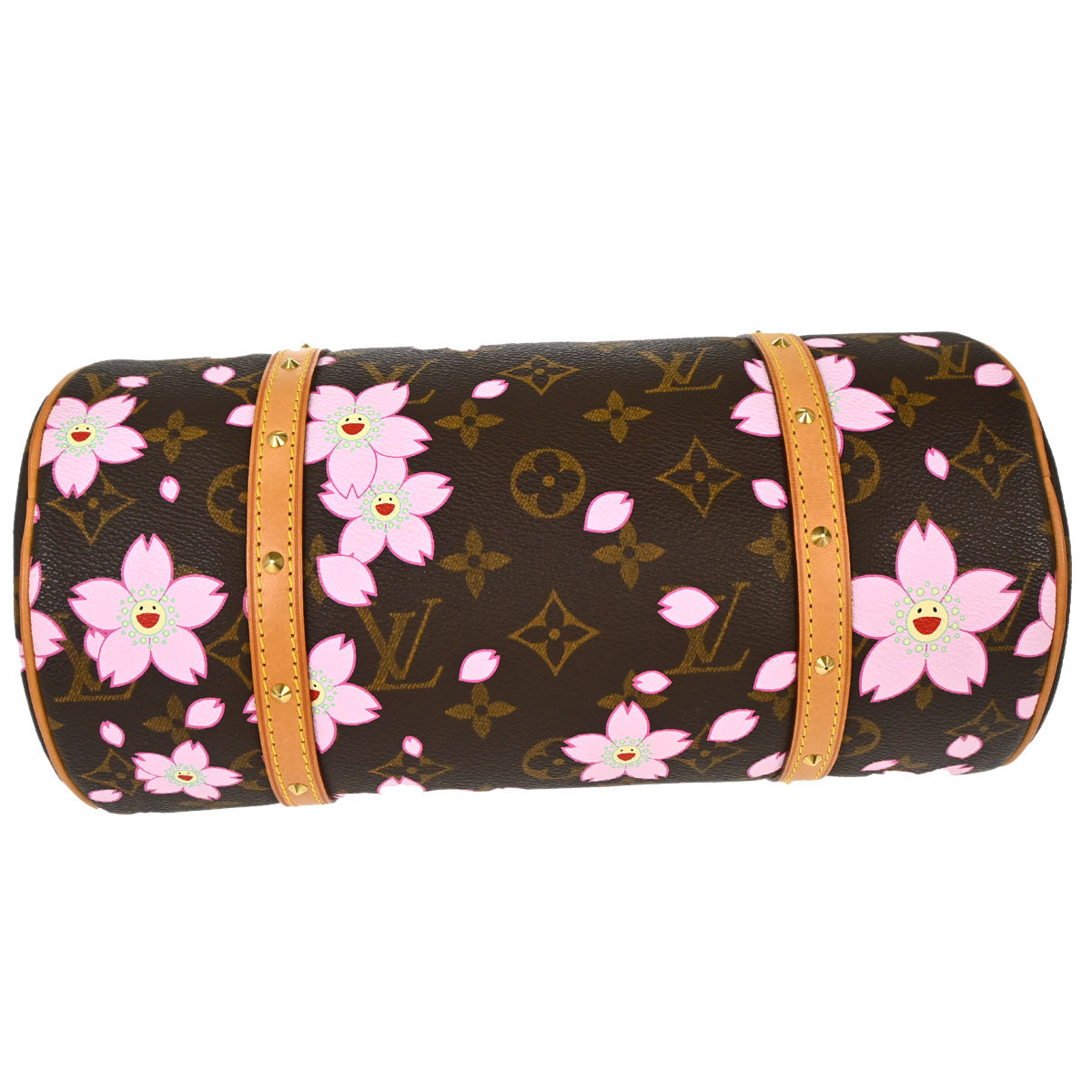 Louis Vuitton 2008 Monogram Cherry Blossom Papillon Handbag M92009