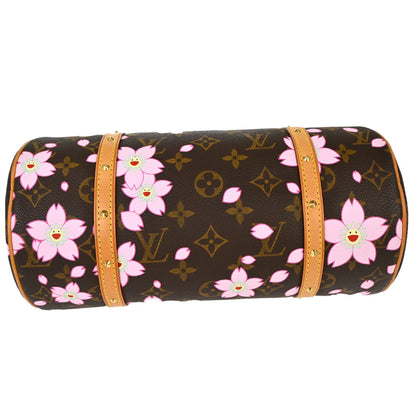 Louis Vuitton 2008 Monogram Cherry Blossom Papillon Handbag M92009