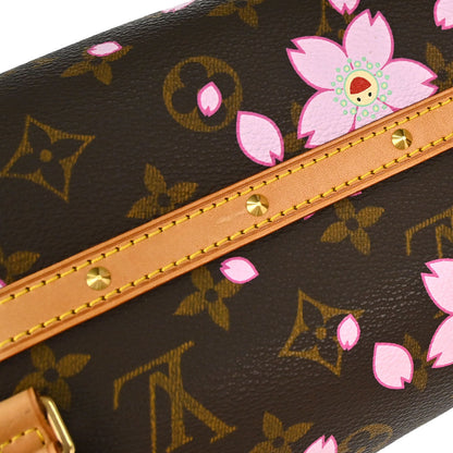 Louis Vuitton 2008 Monogram Cherry Blossom Papillon Handbag M92009