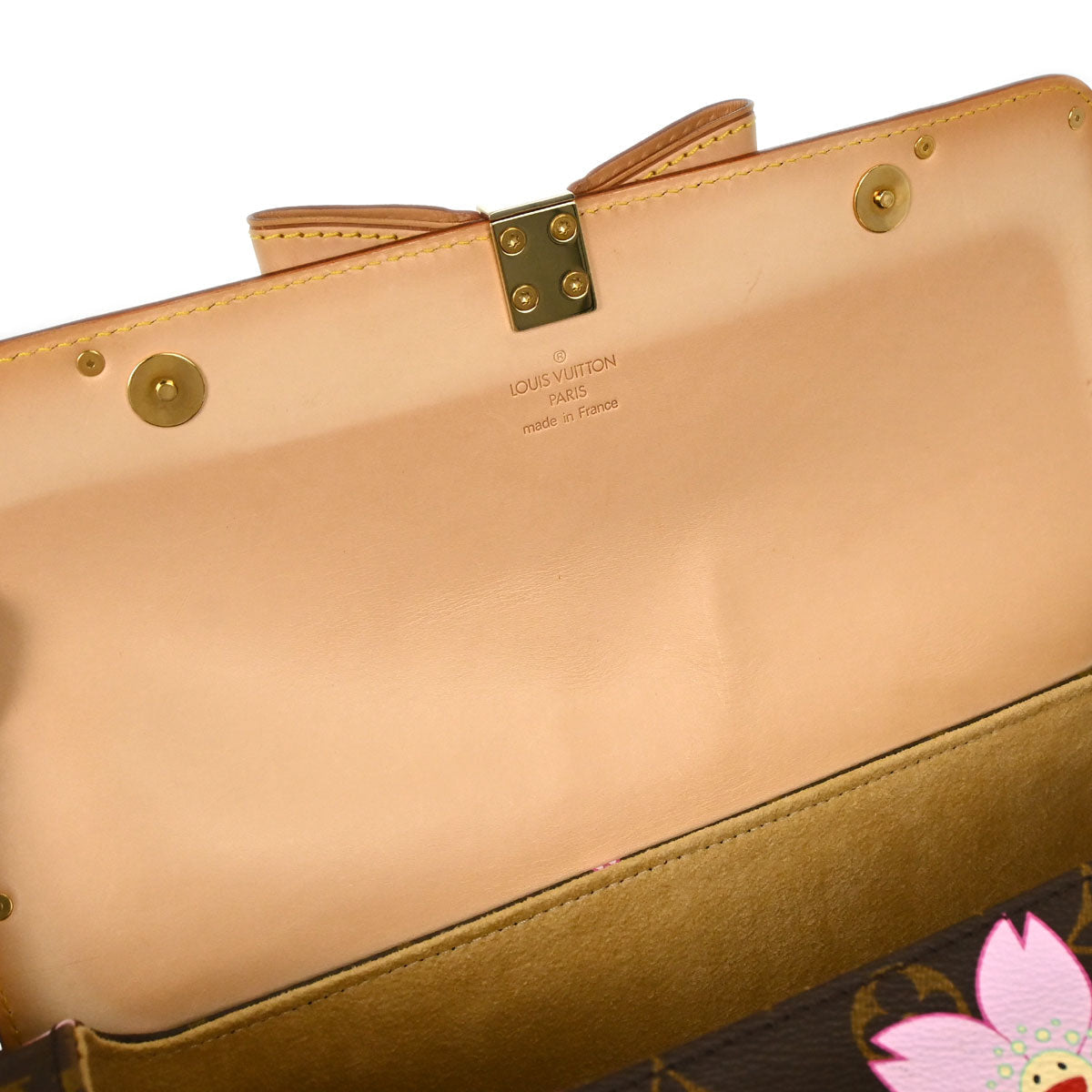 Louis Vuitton 2008 Monogram Cherry Blossom Papillon Handbag M92009