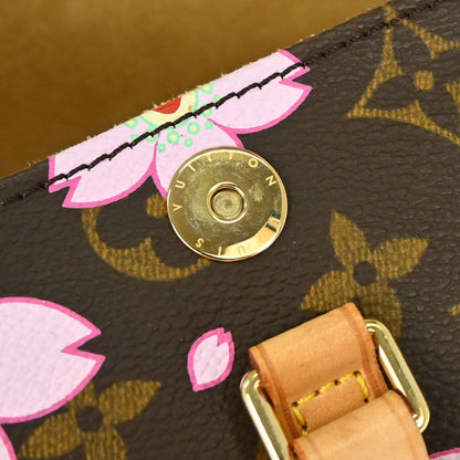 Louis Vuitton 2008 Monogram Cherry Blossom Papillon Handbag M92009