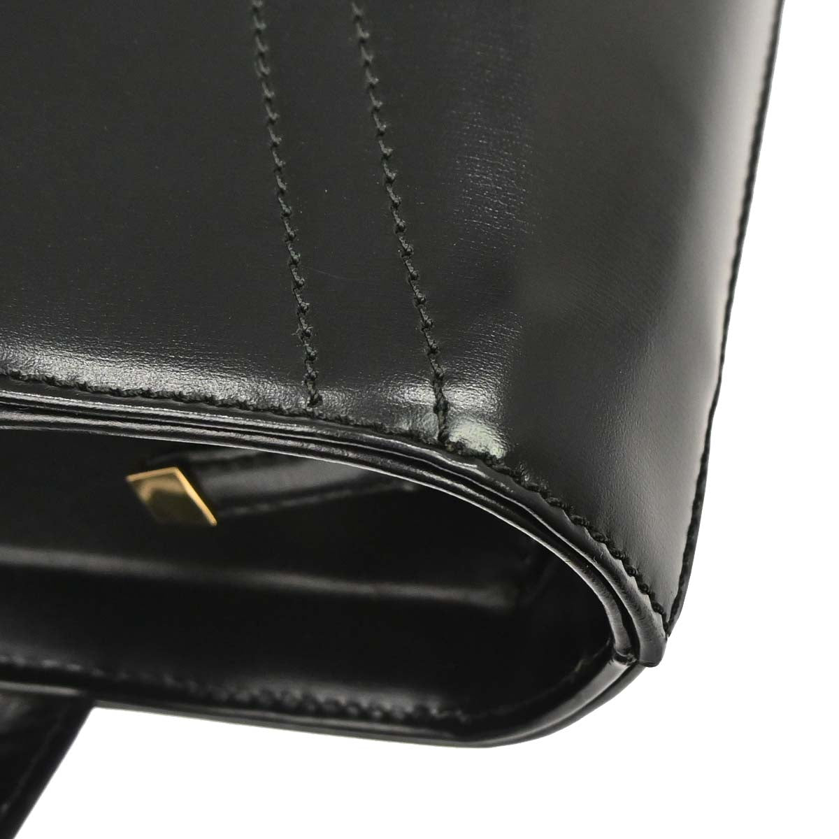 Loewe Black Leather Handbag