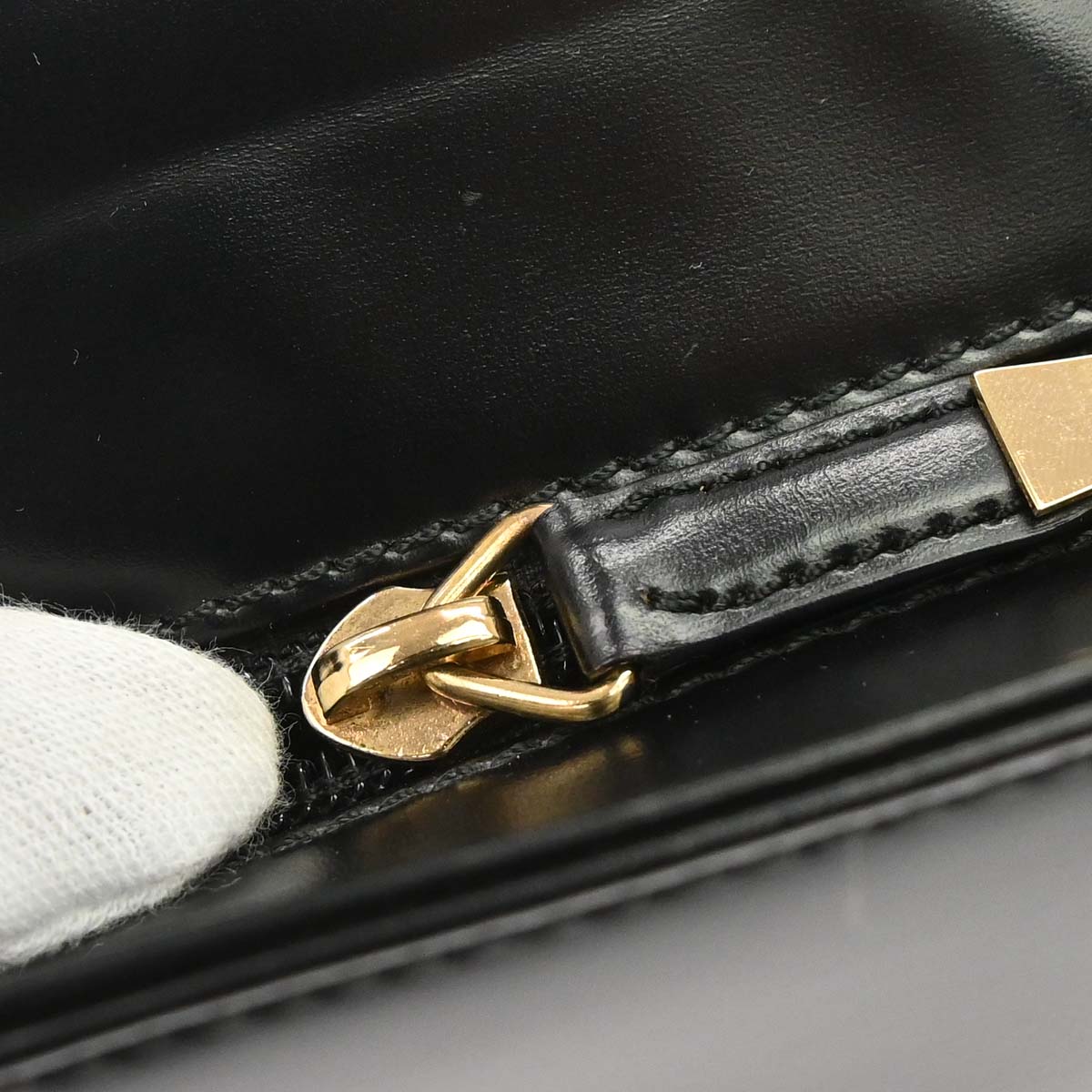Loewe Black Leather Handbag
