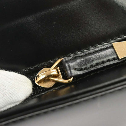 Loewe Black Leather Handbag