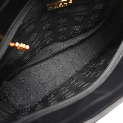 Loewe Black Leather Handbag