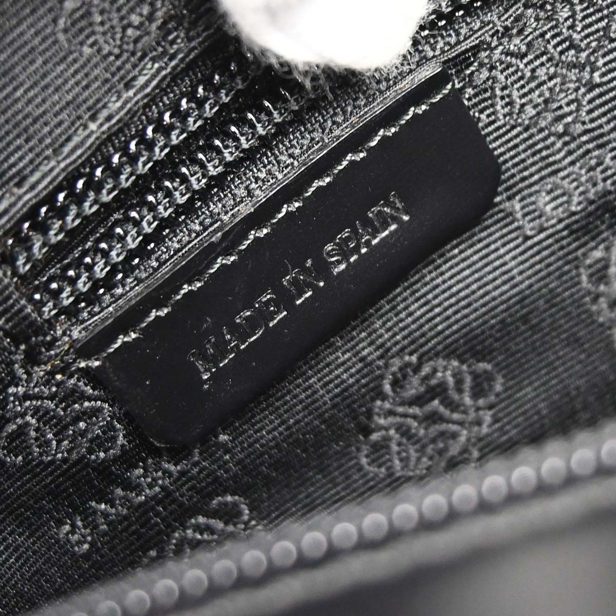 Loewe Black Leather Handbag