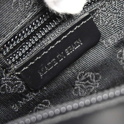 Loewe Black Leather Handbag