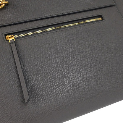 Celine Gray Belt Bag Mini 2way Shoulder Handbag