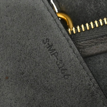 Celine Gray Belt Bag Mini 2way Shoulder Handbag