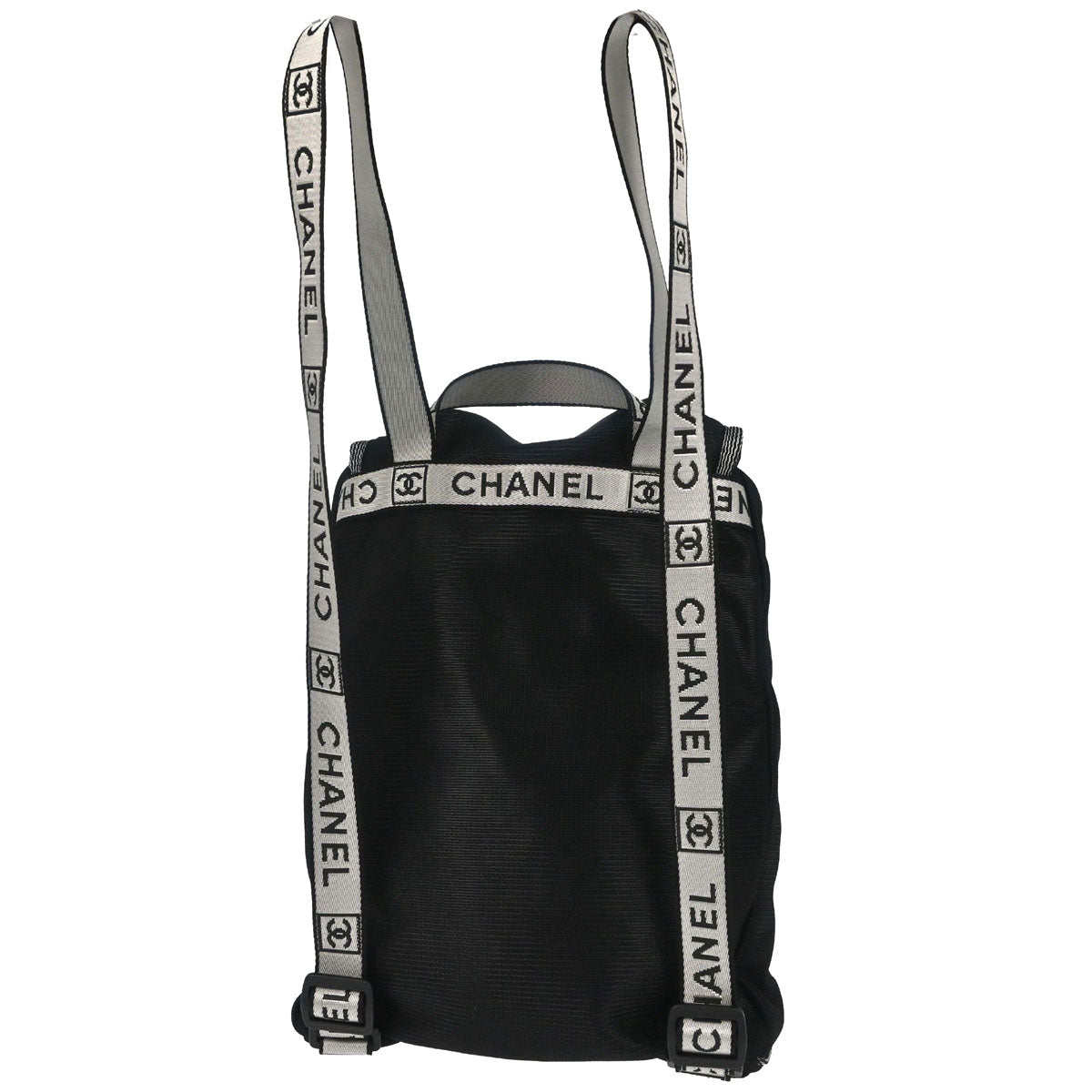 Chanel 2005-2006 Black Nylon Sport Line Backpack