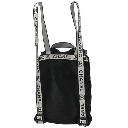 Chanel 2005-2006 Black Nylon Sport Line Backpack