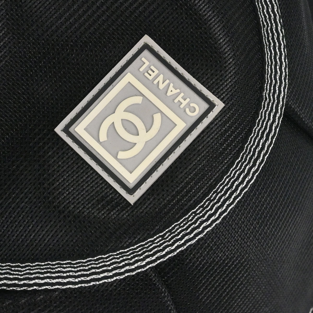 Chanel 2005-2006 Black Nylon Sport Line Backpack