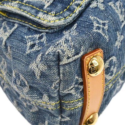 Louis Vuitton Blue Monogram Denim Baggy PM Shoulder Bag M95049