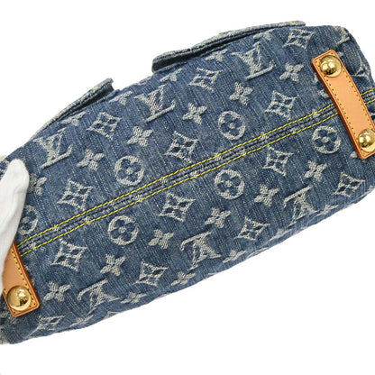 Louis Vuitton Blue Monogram Denim Baggy PM Shoulder Bag M95049