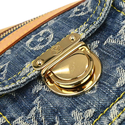 Louis Vuitton Blue Monogram Denim Baggy PM Shoulder Bag M95049