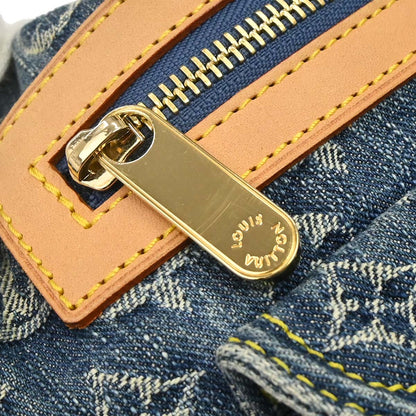 Louis Vuitton Blue Monogram Denim Baggy PM Shoulder Bag M95049